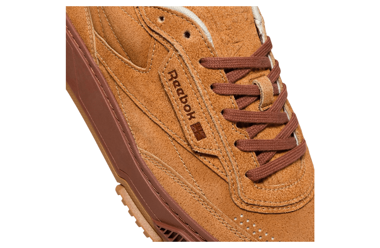 Reebok Club C Ltd Rust Edge Suede release photo 5