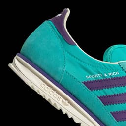 Sporty & Rich x adidas SL 72 Mint Rush release thumbnail 7