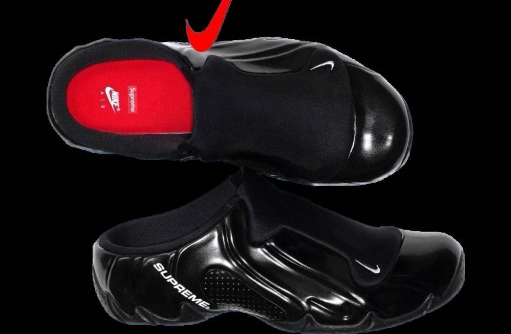 Supreme x Nike Clogposite Black Nike release photo