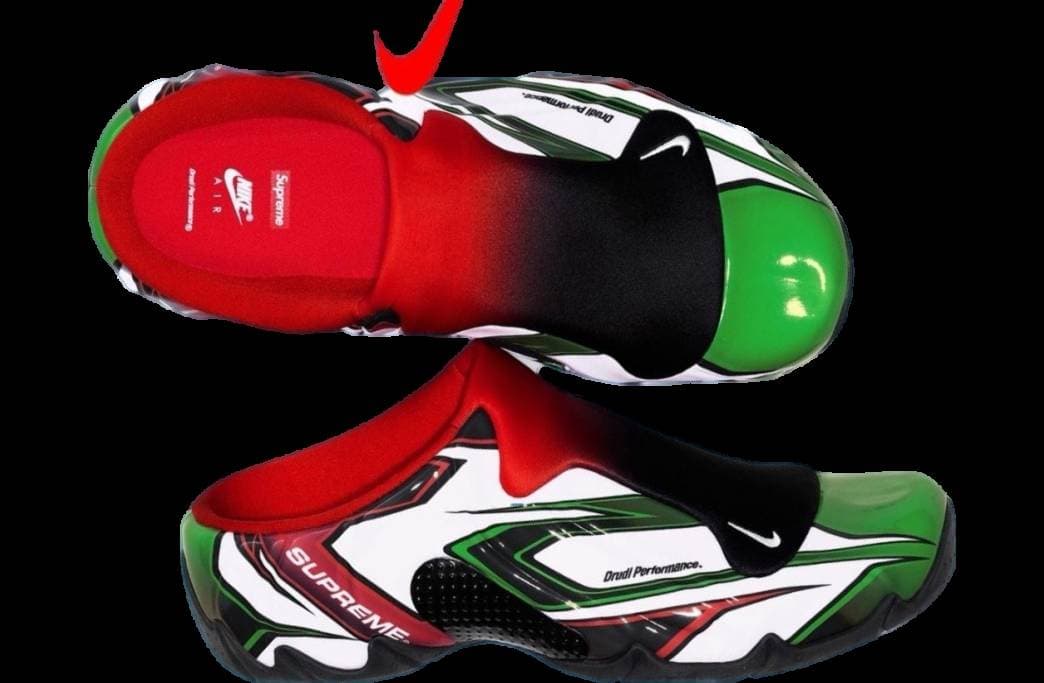 Supreme x Nike Clogposite Gym Red Nike release photo