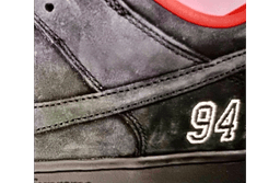 Supreme x Nike SB Dunk Low 94 Black 2025 release thumbnail 2