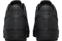 .swoosh x Nike Air Force 1 Low Black release thumbnail 6