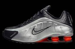 The Nike Shox R4 Metallic Silver / Red release thumbnail 1