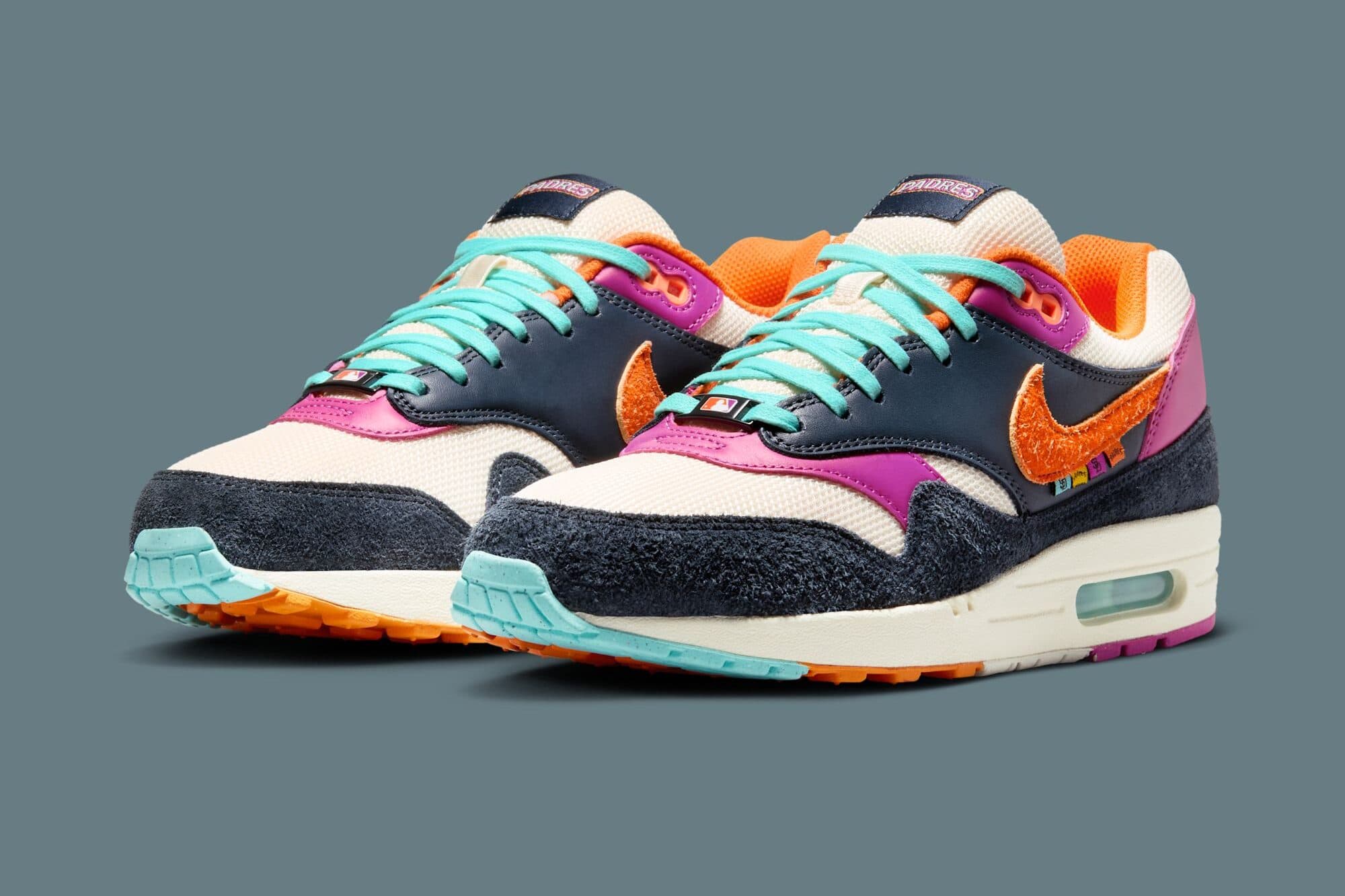 MLB x Nike Air Max 1 City Connect "San Diego Padres" Nike release photo