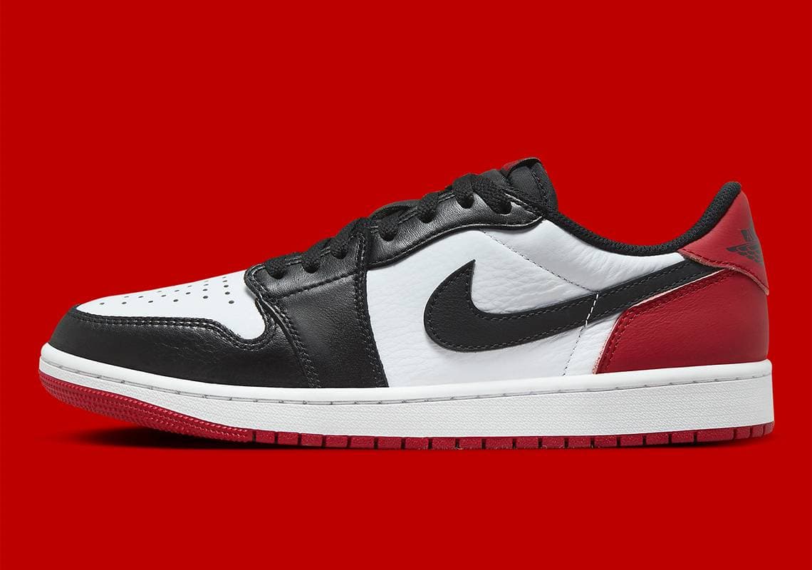 Air Jordan 1 Low OG "Black Toe" Jordan release photo