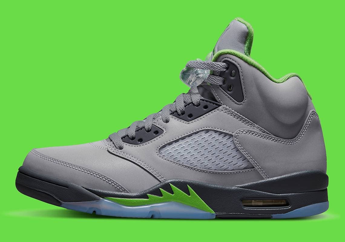 Air Jordan 5 "Green Bean" Jordan release photo