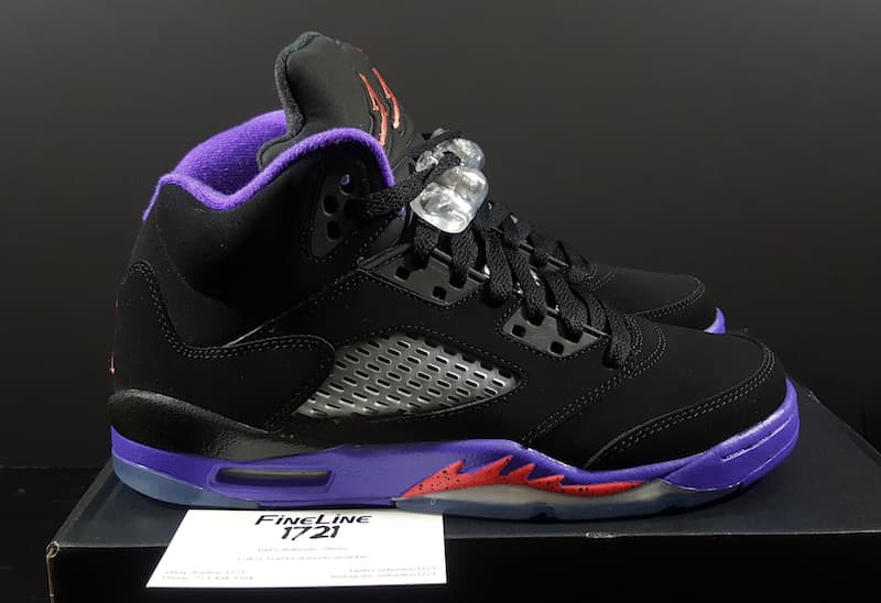 Air Jordan 5 GS “Raptors” release photo 1