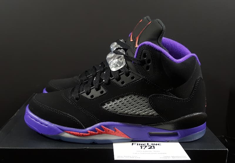 Air Jordan 5 GS “Raptors” release photo 2