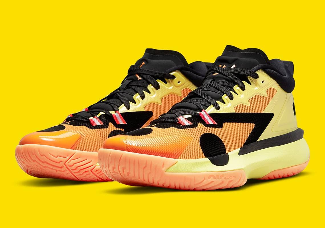 Naruto x Jordan Zion 1 "Nine Tails" Jordan release photo