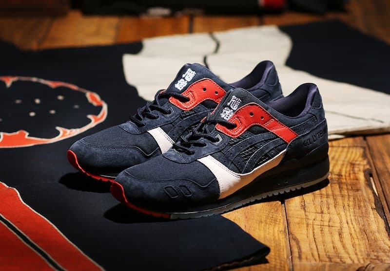 KICKS LAB. x ASICS Gel Lyte III “Hikeshi Hanten” ASICS release photo