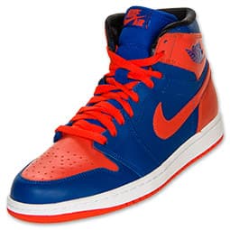 Men's Air Jordan Retro I Basketball Shoes Knicks release photo 1