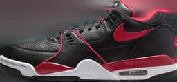 Nike Air Flight 89 Low Black / Gym Red release thumbnail 1