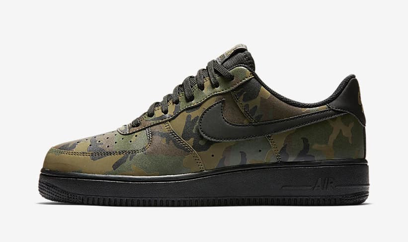 Nike Air Force 1 Low “Reflective Green Camo” release photo 2