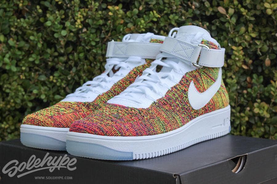 Nike Flyknit Air Force 1 “Multicolor” release photo 1