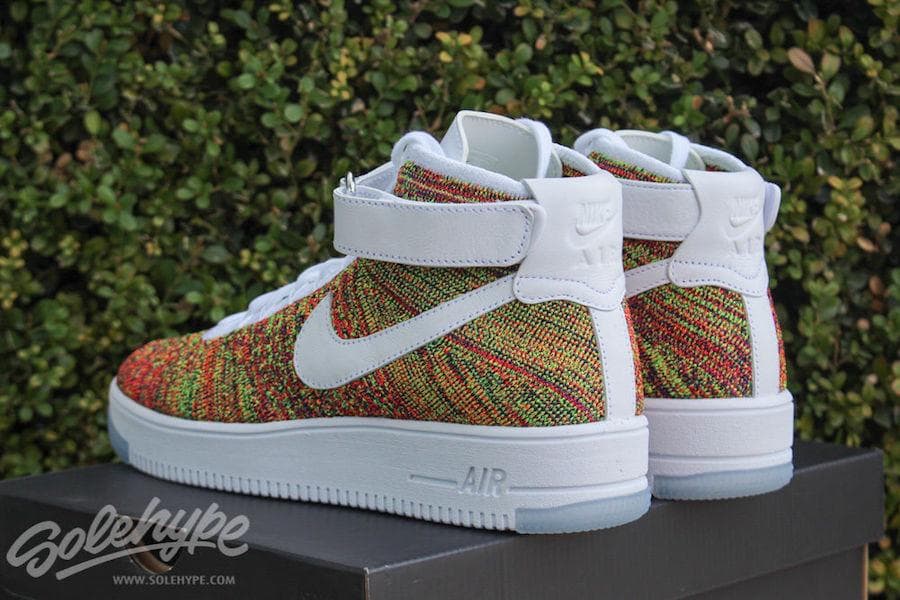 Nike Flyknit Air Force 1 “Multicolor” release photo 6