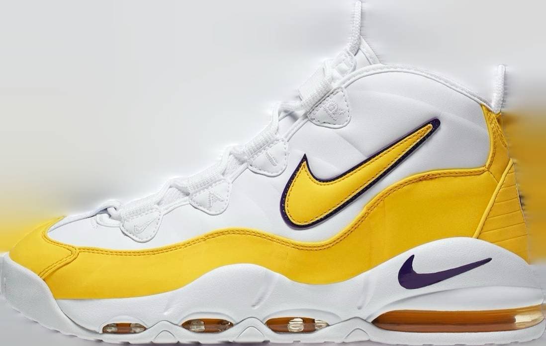 Nike Air Max Uptempo Lakers Nike release photo