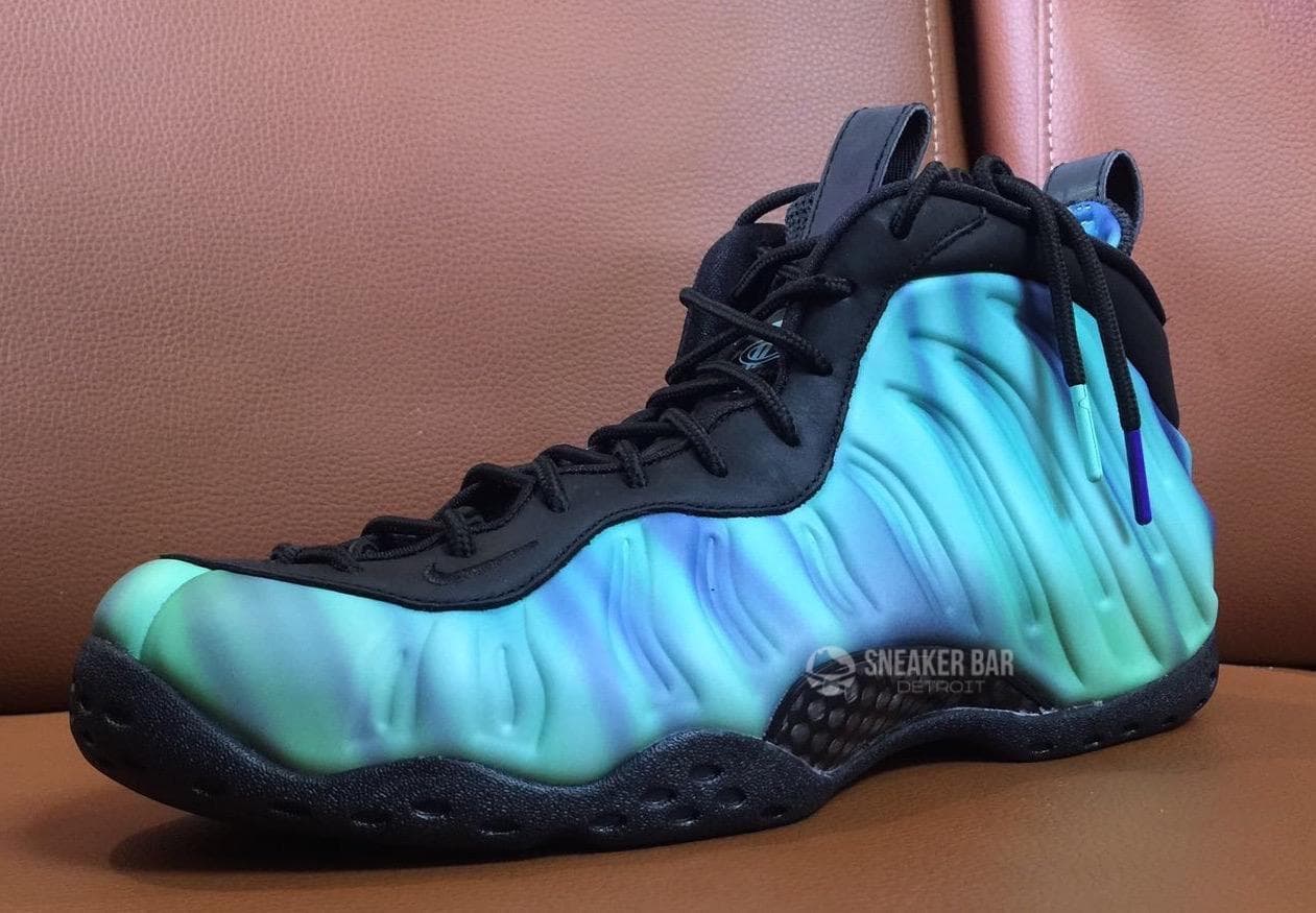 Nike Air Foamposite One “Northern Lights” release photo 2