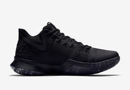 Nike Kyrie 3 “Triple Black” release thumbnail 3