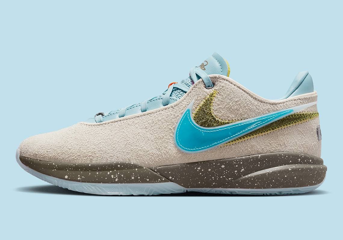 Unknwn x Nike LeBron 20 "Message in a Bottle" Nike release photo