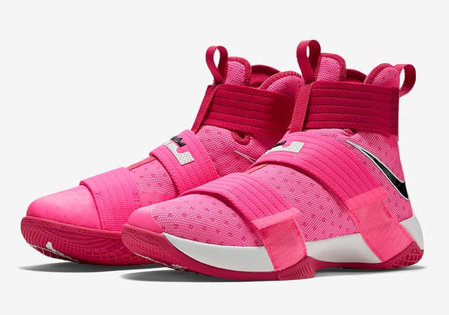 Nike LeBron Soldier 10 “Think Pink” Nike release photo