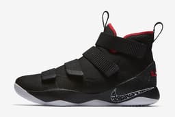 Nike LeBron Soldier 11 “Bred” release thumbnail 2