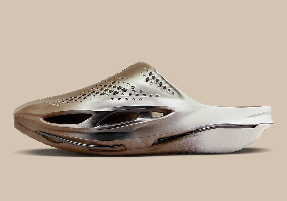 MMW x Nike 005 Slide "Dark Khaki" Nike release photo