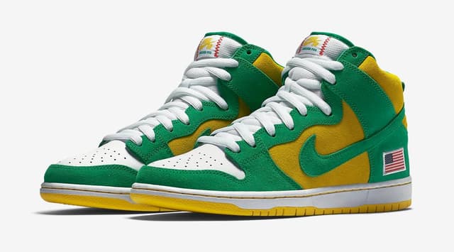 Anonymous x Unheardof x Nike SB Dunk High “Oakland” Nike release photo