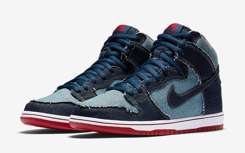 Nike SB Dunk High “Denim” release photo 1