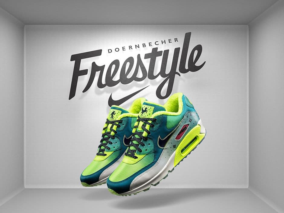 Women’s Nike Air Max 90 “Doernbecher” Nike release photo