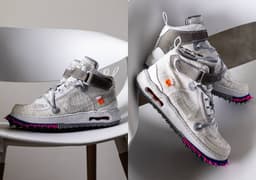 Off-White x Nike Air Force 1 Mid release thumbnail 6