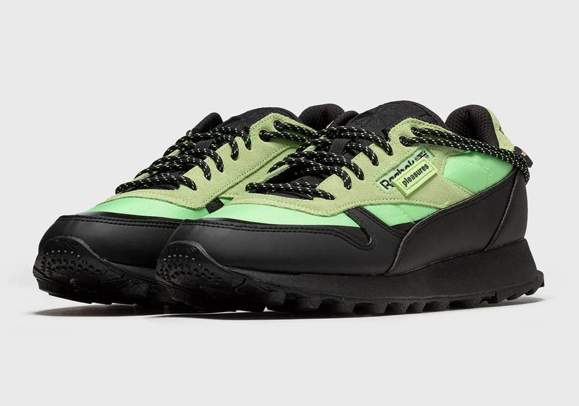 Pleasures x Reebok Classic Leather release photo