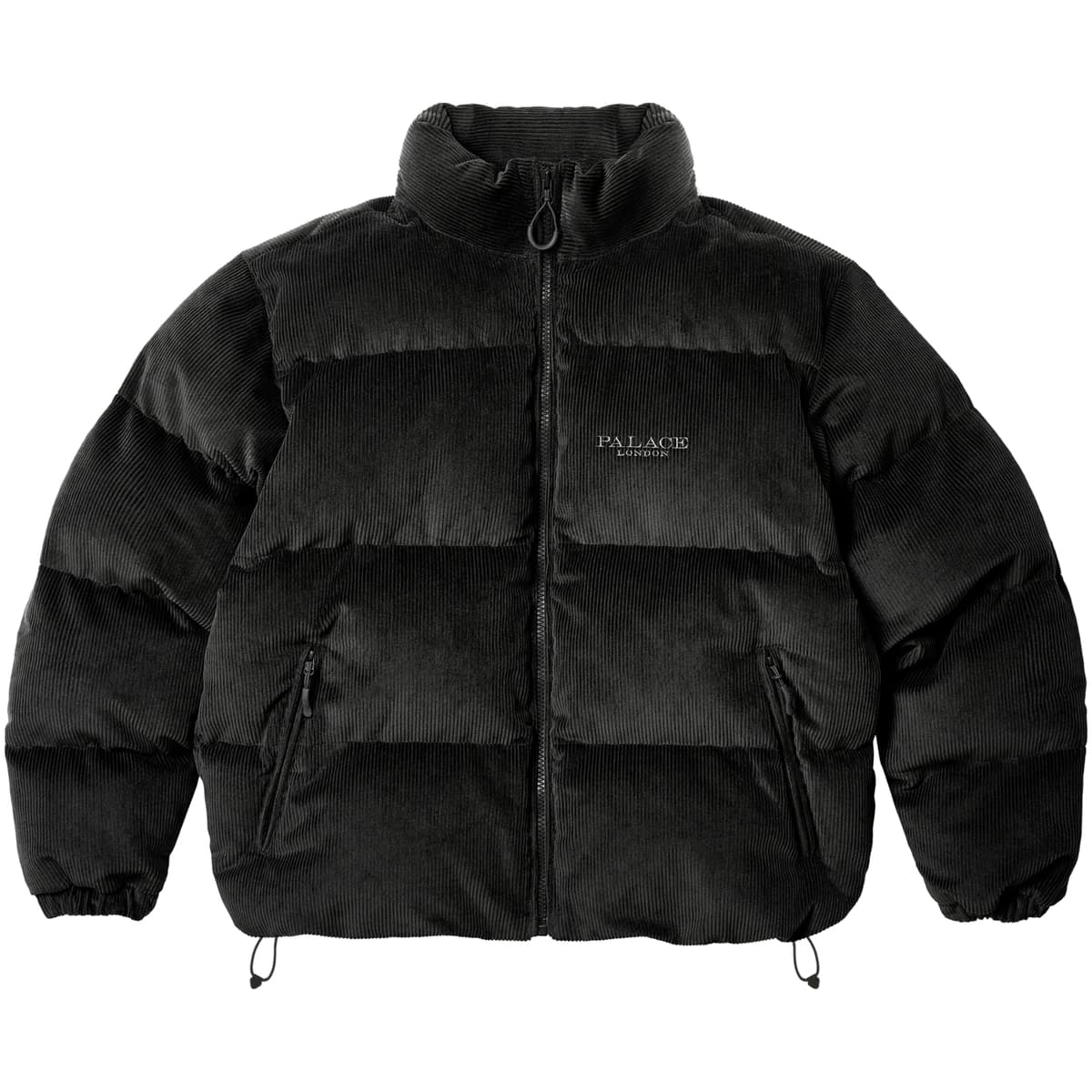 Corduroy Puffa Jacket Black release photo