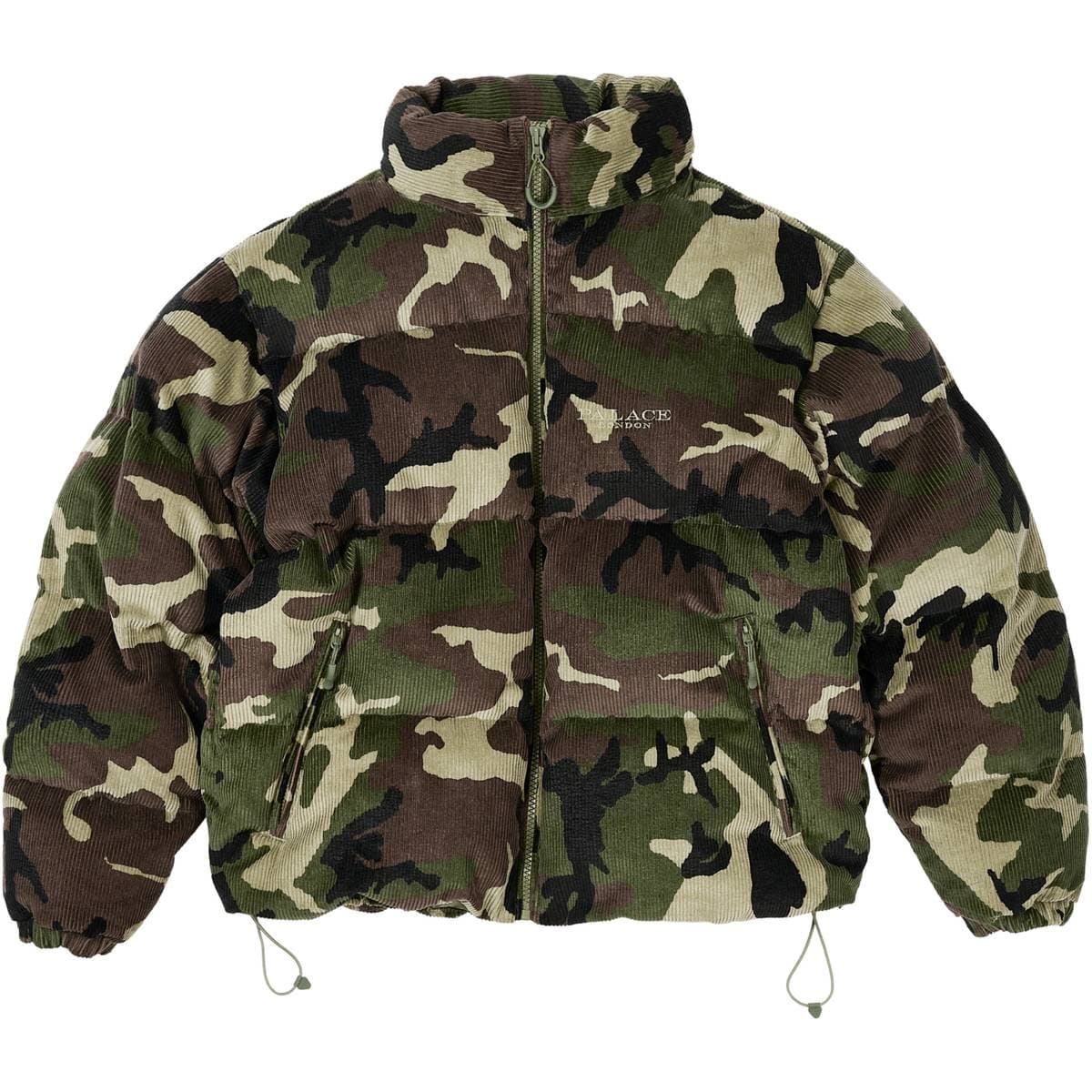 Corduroy Puffa Jacket Camo release photo 1