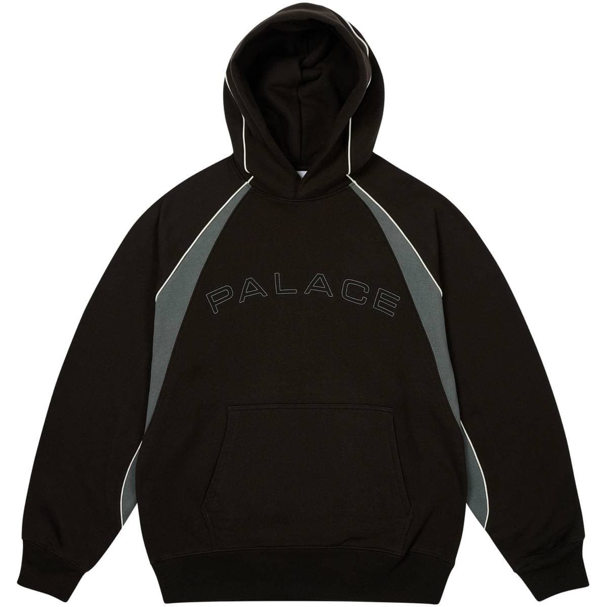 Piped Panel Hood Black release photo