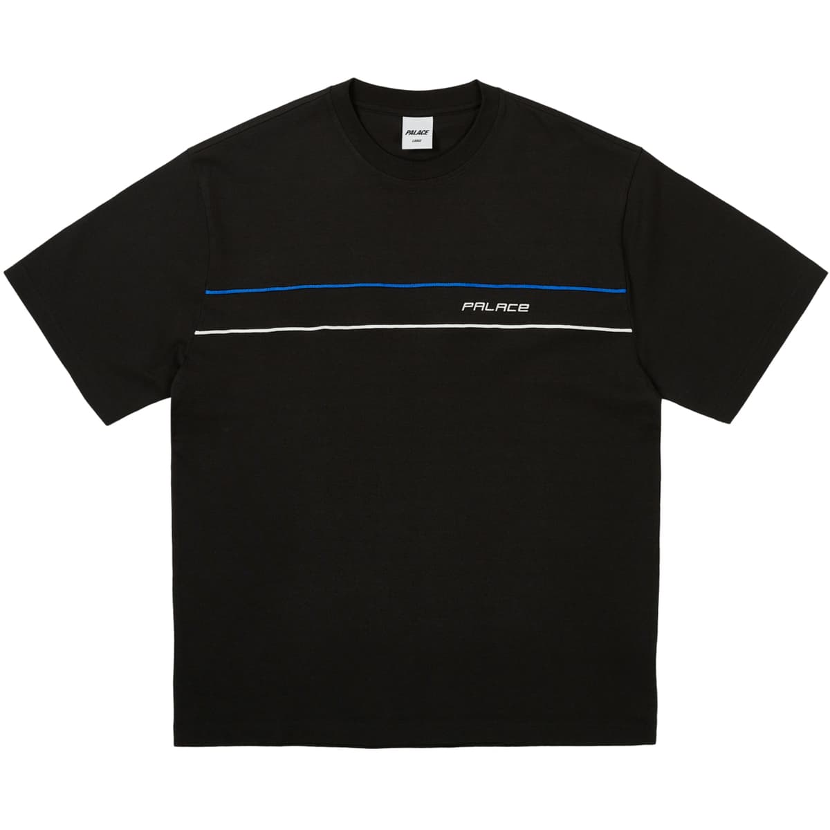 Piped Panel T-shirt Black release photo