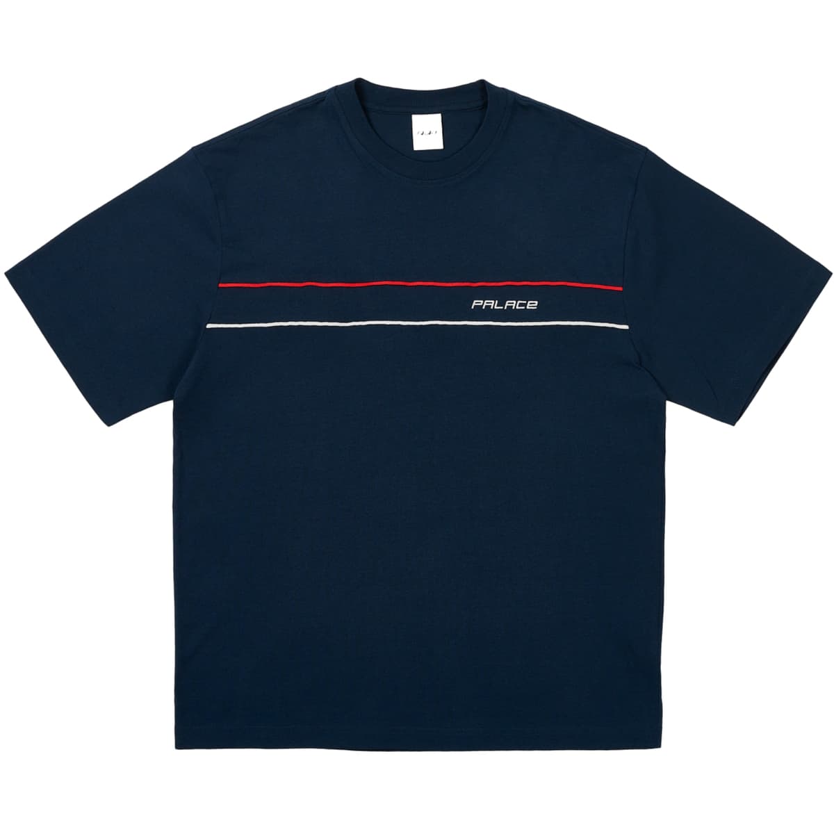 Piped Panel T-shirt Navy release photo 1