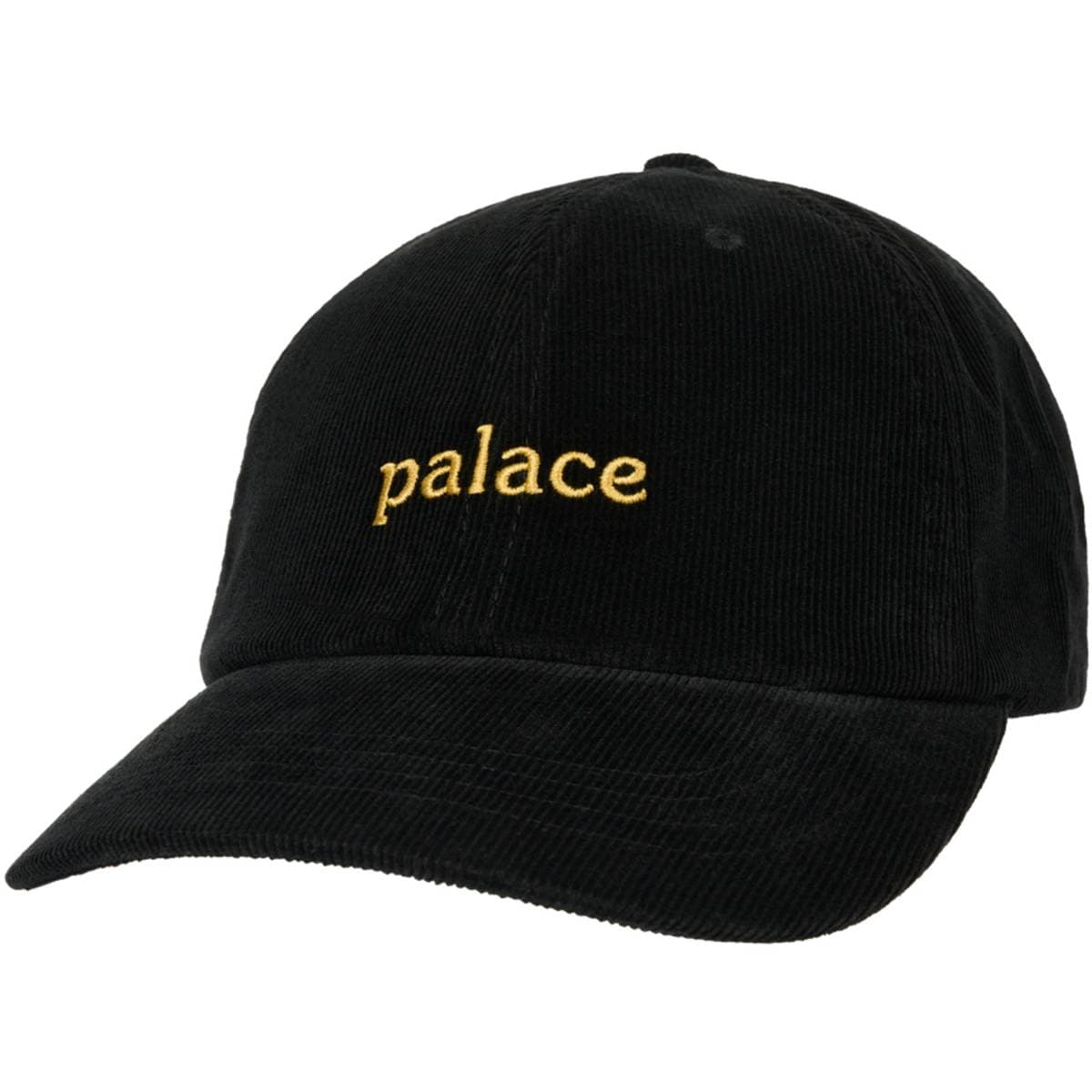 Washed Cord 6-panel Black release photo 1