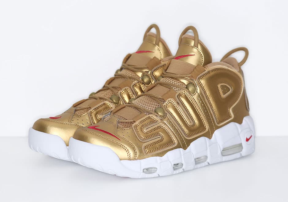 Supreme x Nike Air More Uptempo Nike release photo