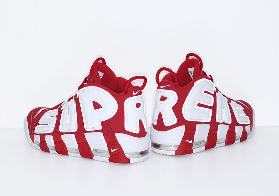 Supreme x Nike Air More Uptempo release photo 2