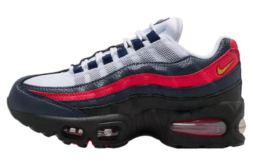 Nike Air Max 95 GS Black / Red / White Nike release photo