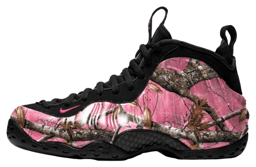 Nike Foamposite Pink Realtree Nike release photo