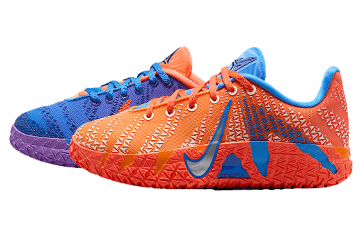Nike Ja 3 GS Blue Crystal / Turf Orange Nike release photo