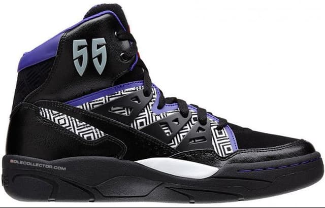adidas Mutombo Black/White-Purple adidas release photo