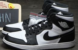 Air Jordan 1 Black/White release thumbnail 6