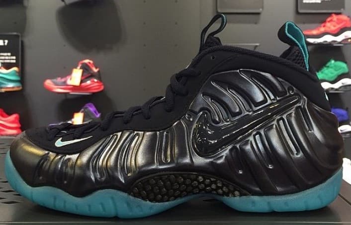 Nike Foamposite Pro 'Aqua' Nike release photo