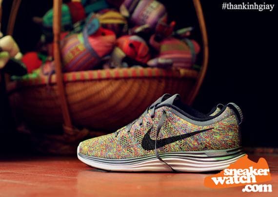 Nike Lunar Flyknit One+ "Multi-Color" Nike release photo