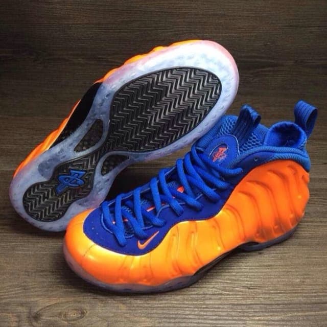 Nike Foamposite Knicks Nike release photo