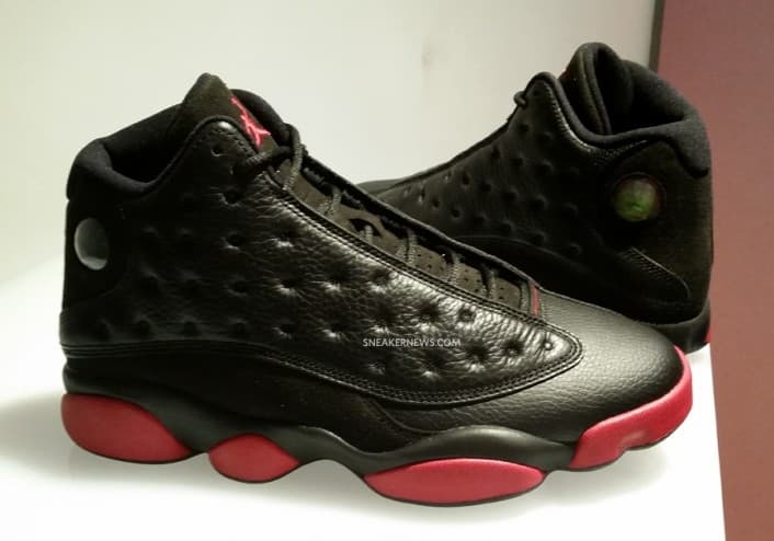 Air Jordan 13 Black/Red release photo 1