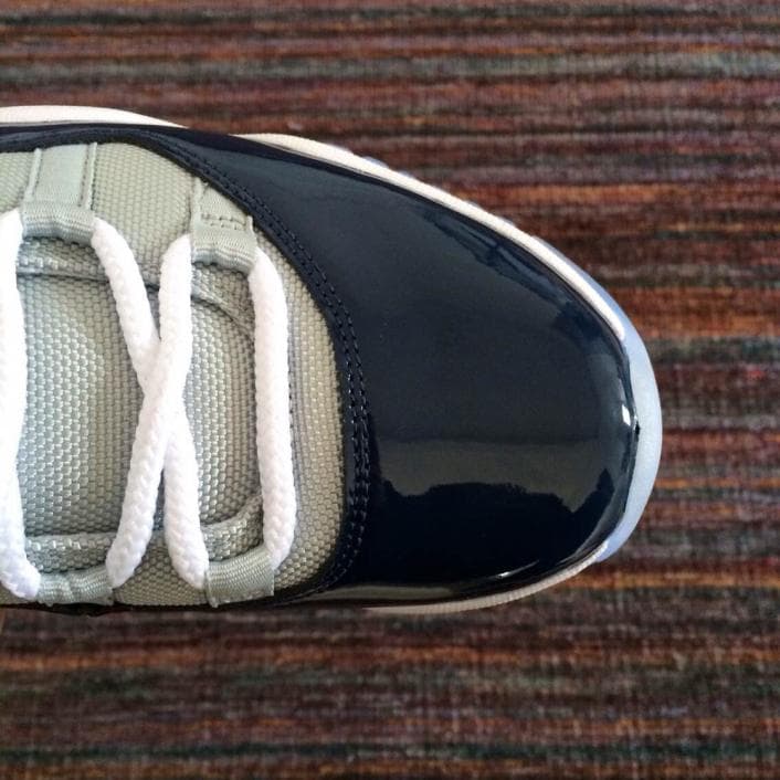 Air Jordan 11 Low 'Georgetown' release photo 2