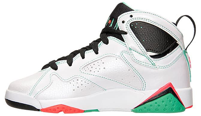 Air Jordan 7 - White/Infrared-Blk  release photo 2